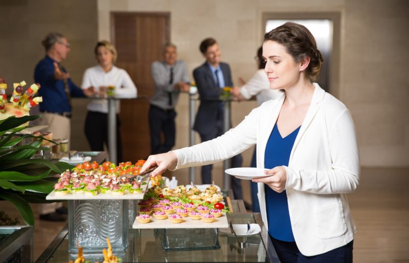 comida para catering de empresa