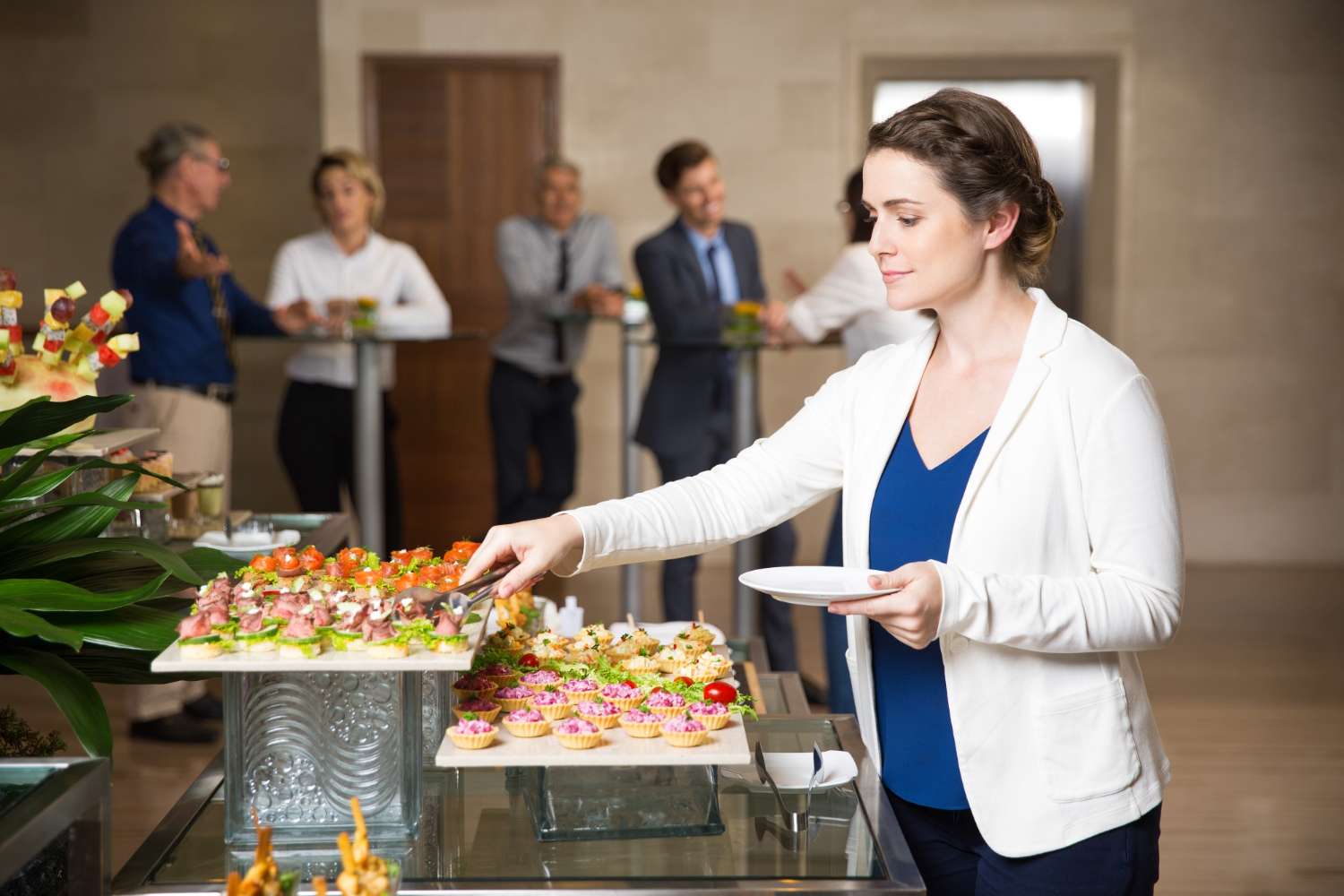 comida para catering de empresa